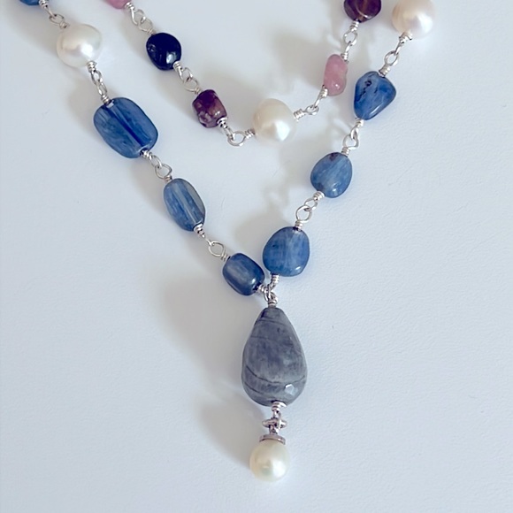 Vantel Pearls Jewelry Vantel Pearls Riverstone Necklaces Poshmark